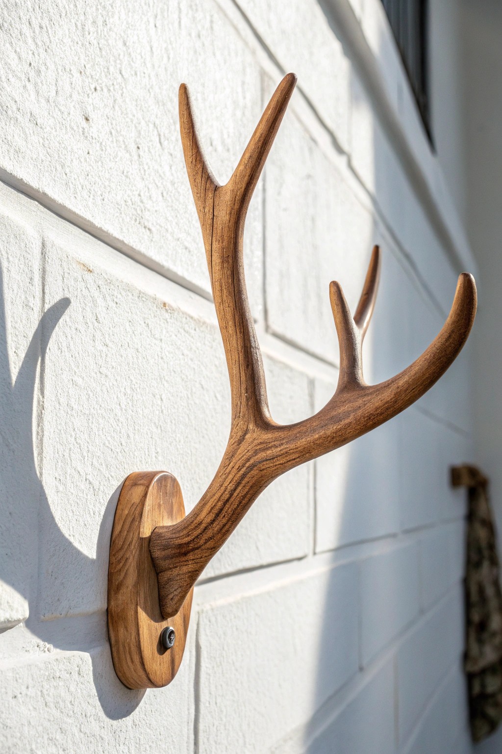 Elevate your space with a handcrafted antler wall hook—where western charm meets modern simplicity.