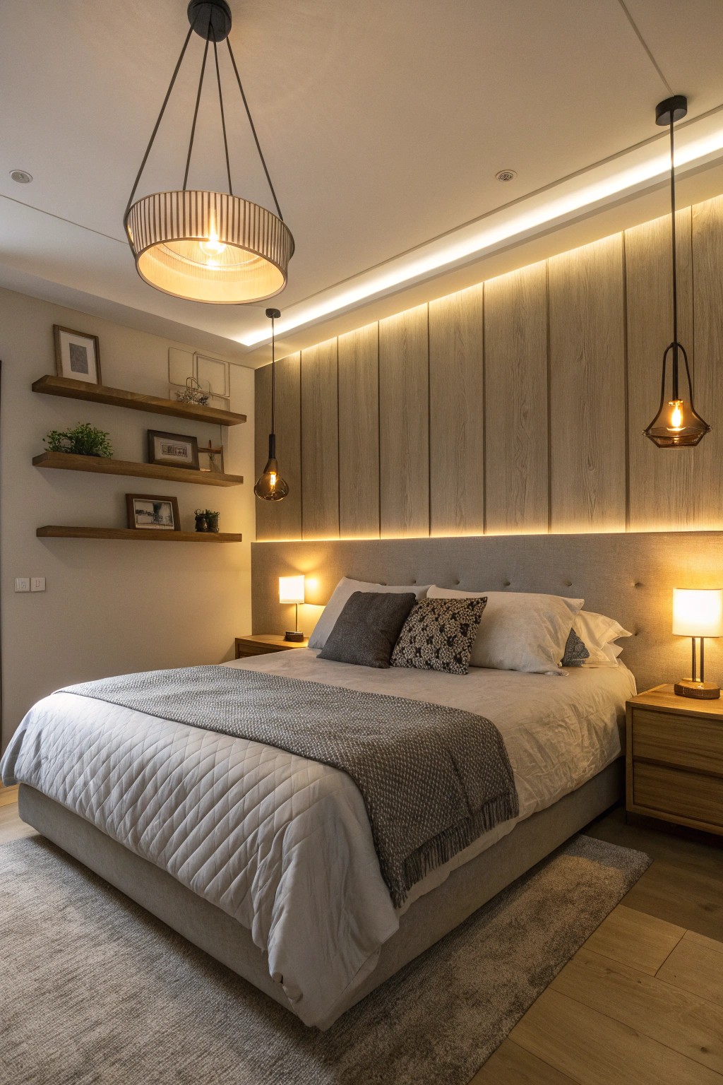 Layered lighting lets you set the perfect mood for every occasion.