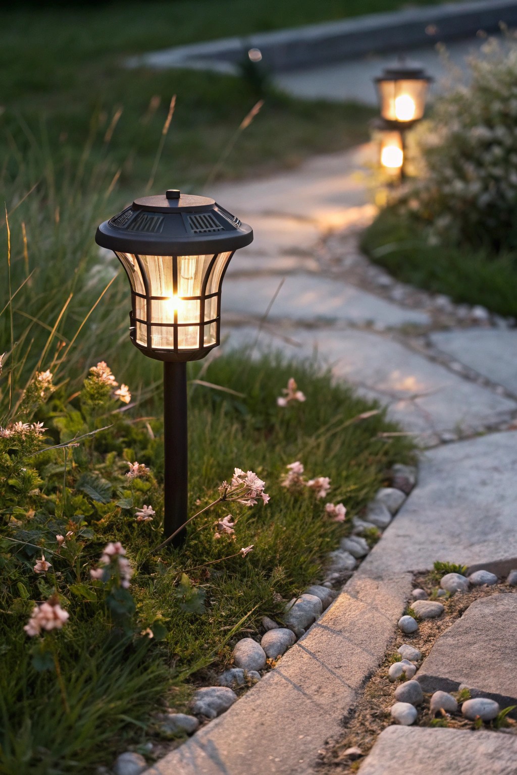 Add a magical glow to your evenings with beautiful pathway lighting.