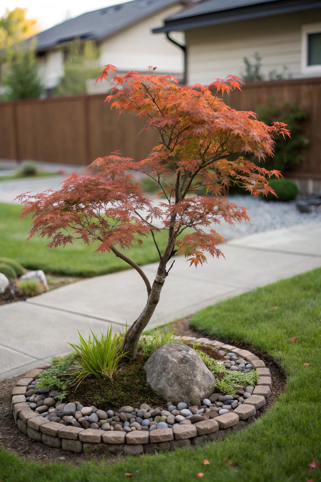 Make a statement with a beautiful dwarf Japanese maple as your front yard centerpiece.