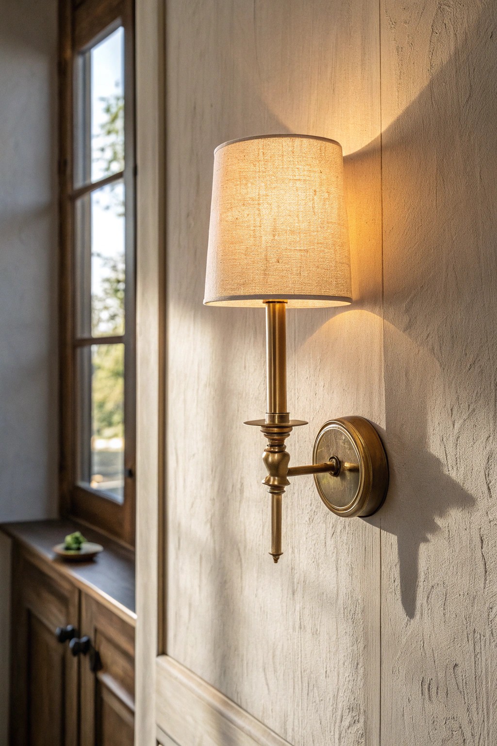 Elevate your master bedroom with the natural beauty of a handcrafted wall sconce.