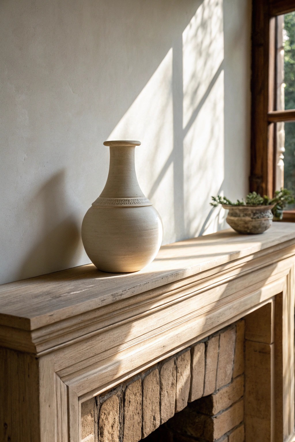 Elevate your mantel with handcrafted, timeless simplicity.