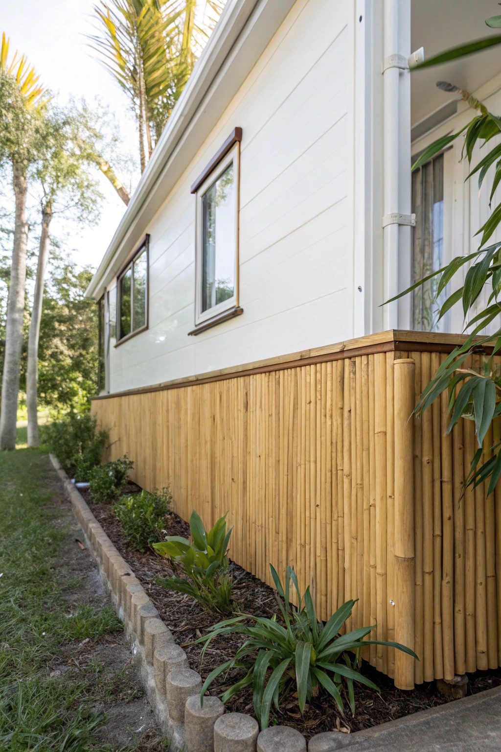 Elevate your space with natural bamboo skirting—sustainable style meets effortless beauty.