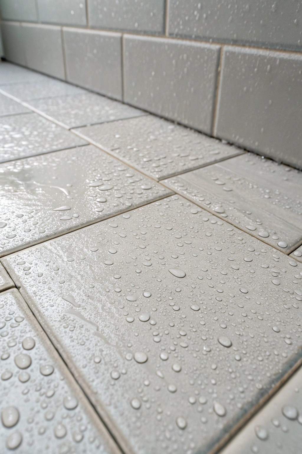 Textured tiles offer peace of mind without sacrificing style.