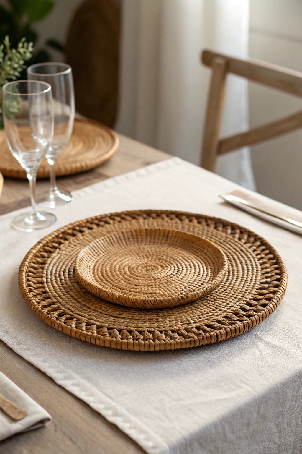 Elevate your Thanksgiving table with a statement charger plate—simple, stunning, unforgettable.