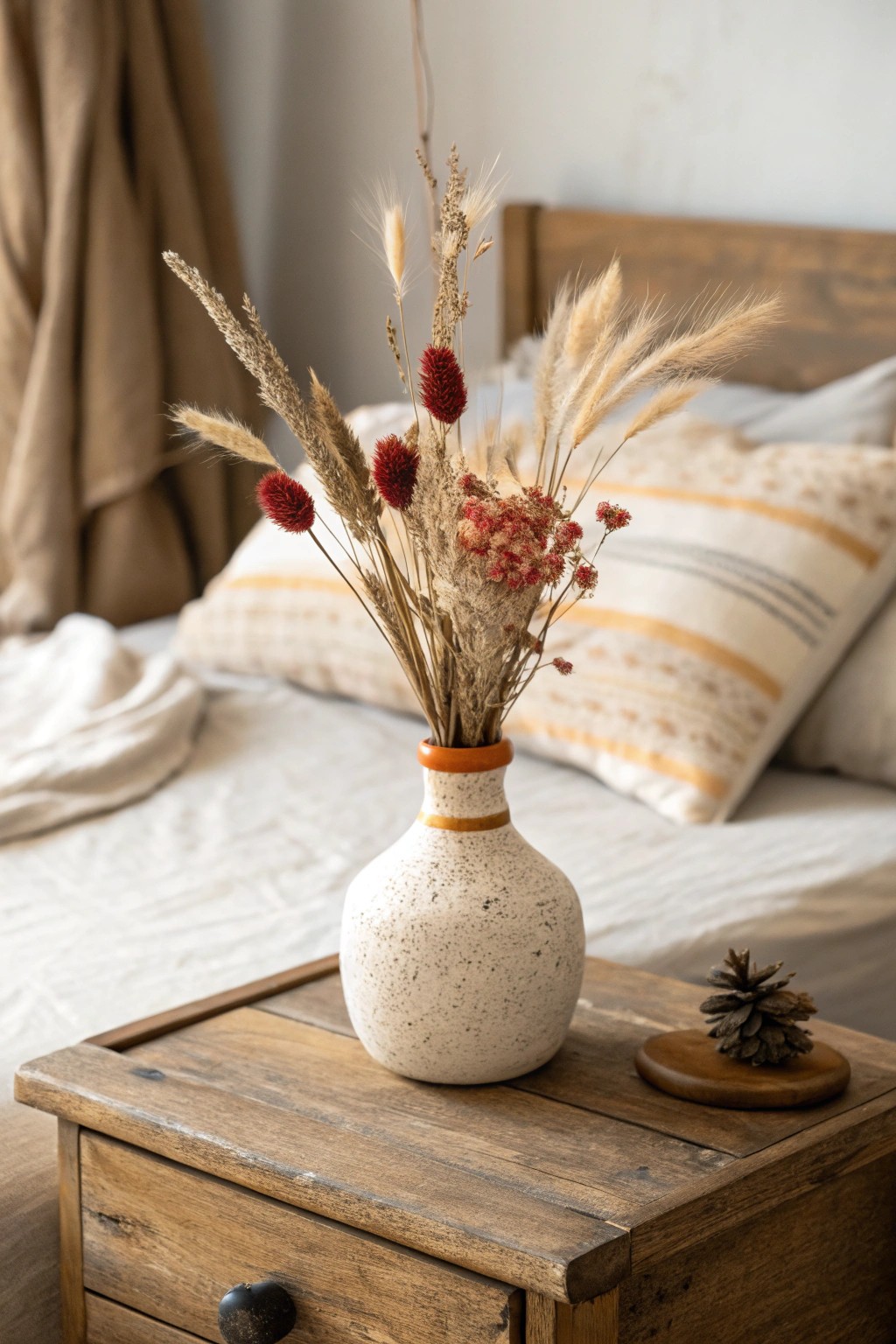 Embrace western warmth with earthy tones and artisan touches.