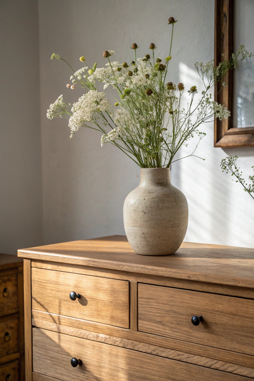 Celebrate balance or break the rules—dresser decor that’s simply stunning.