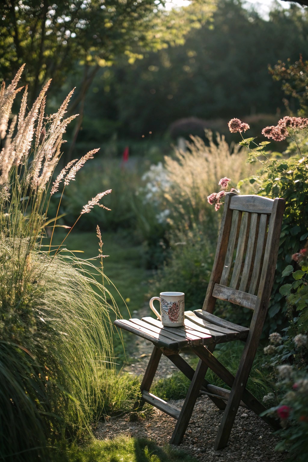 Discover your own secret garden nook for peaceful moments.