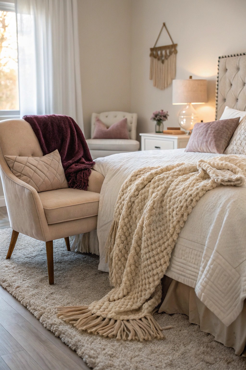 Rich textures elevate the sensory experience for couples.