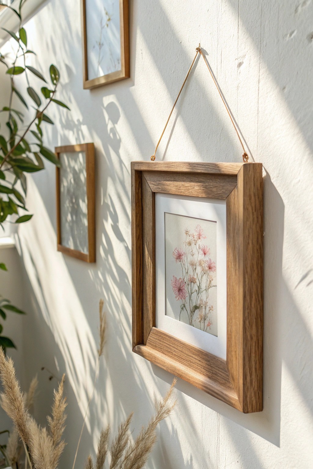 Let your favorite piece shine—start your gallery wall with a handcrafted frame.