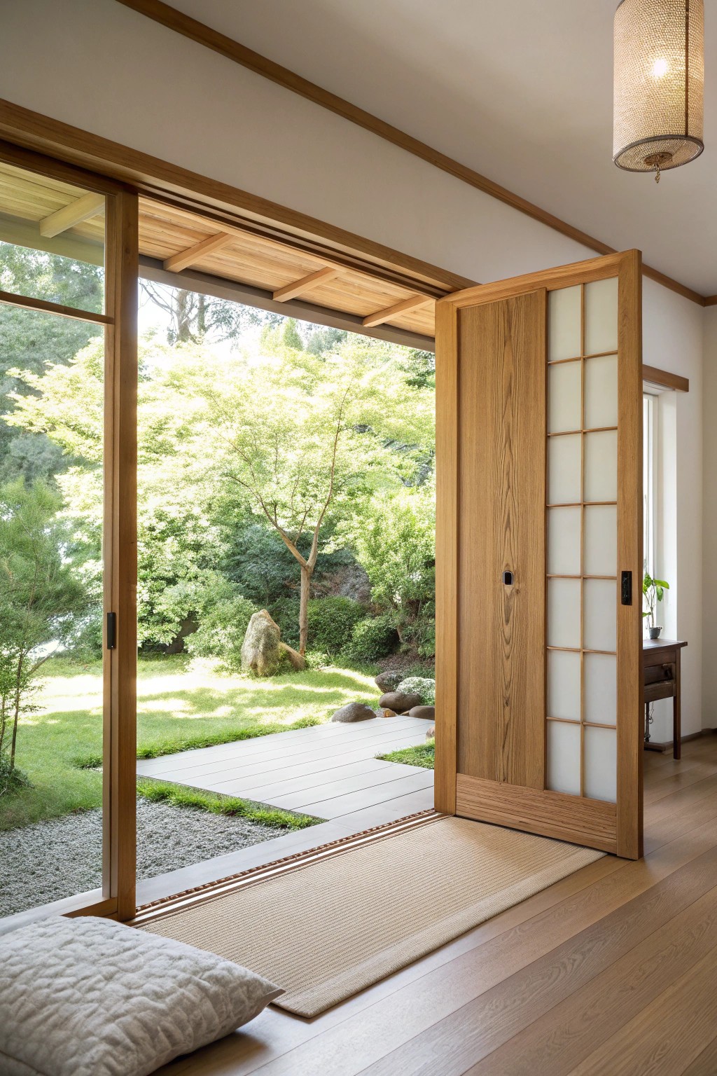 Slide into serenity—blend your indoor haven with the beauty of the outdoors.