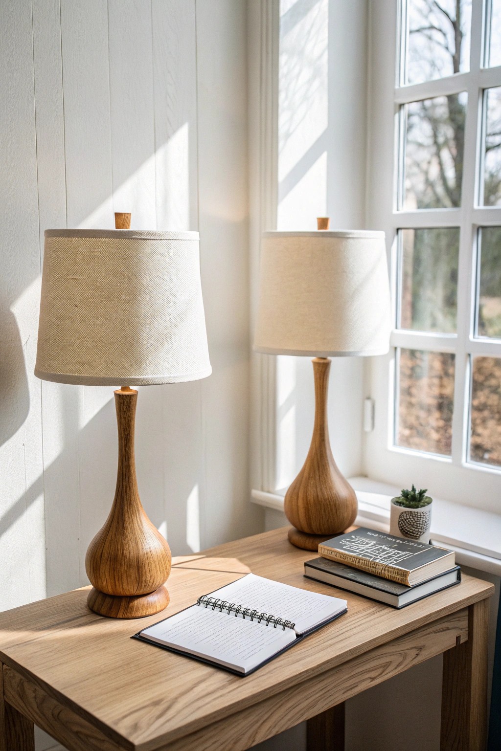 Balance your workspace with the calming power of symmetry.